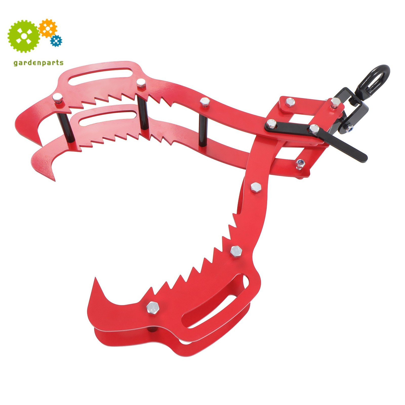 36inch Log Lifting Tongs Log Grapple Hook 4 Claw Fits For Tractor Logging Tongs