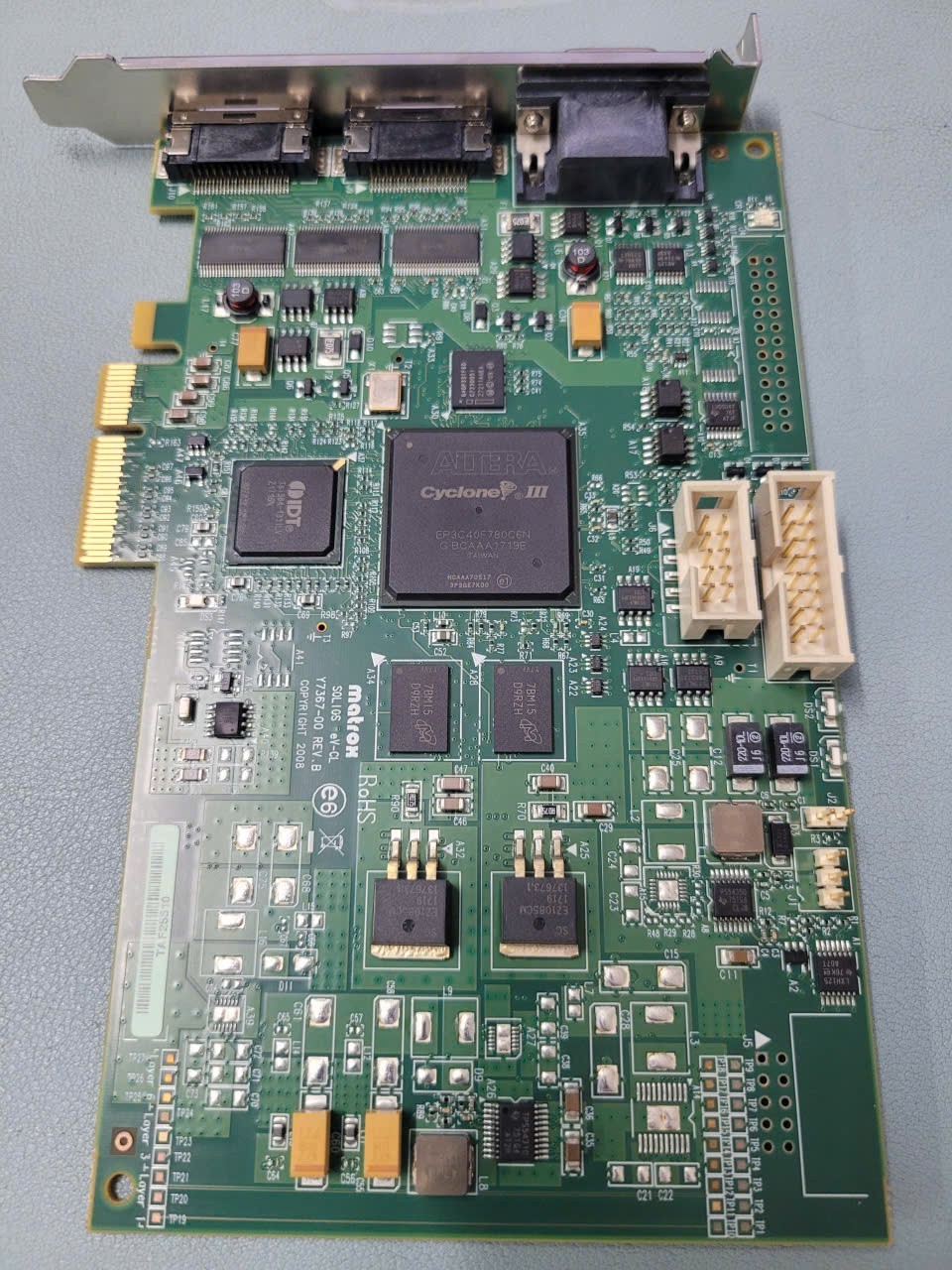 Matrox Solios SOL2MEVCLF Framer Grabber PcIe card