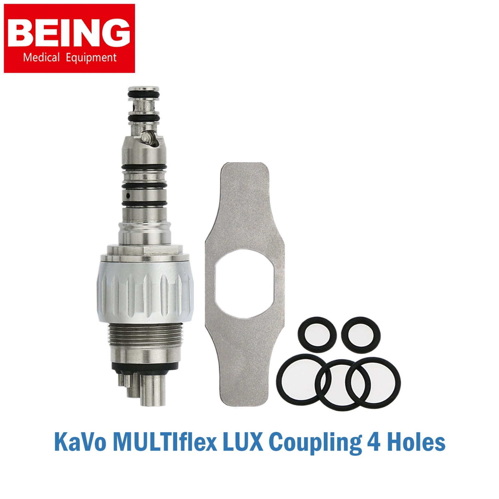 COXO Dental LED Handpiece High Speed turbine Fit KAVO MULTIflex Coupler 4/6 Hole