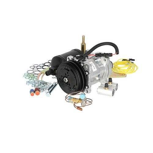 Air Conditioner Compressor Conversion Kit Sanden Style fits John Deere 7700