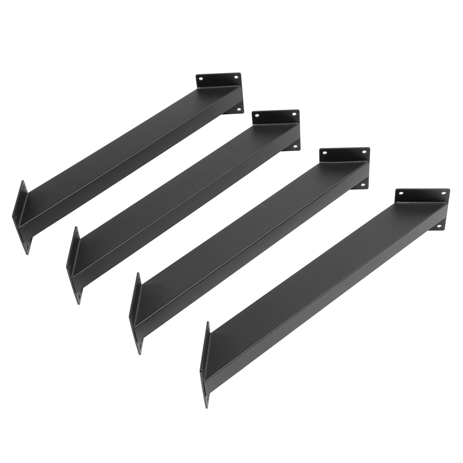 45 Degree Angle Support Bracket Pergola Heavy Duty Connectors Steel 4 Pcs