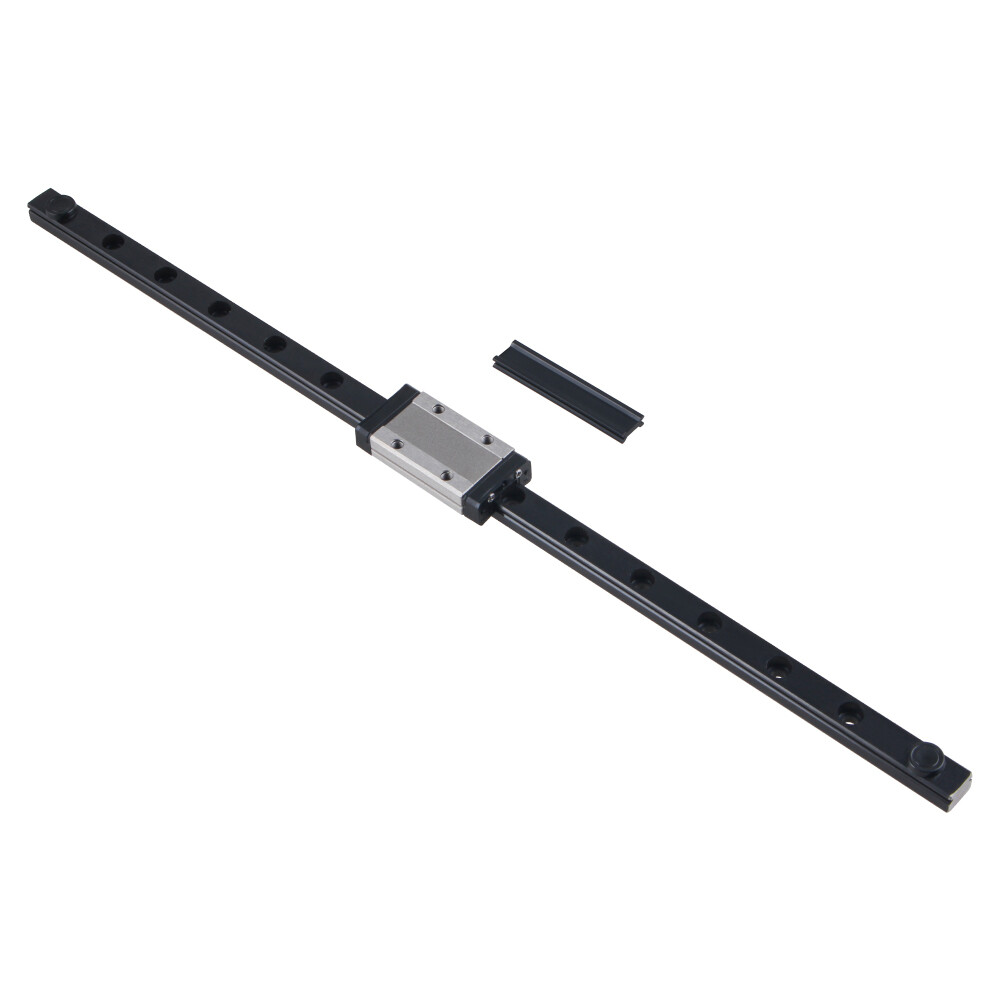 MGN9H MGN12H Miniature Linear Rail Guide 200mm-650mm+ Slide Block Black CNC DIY