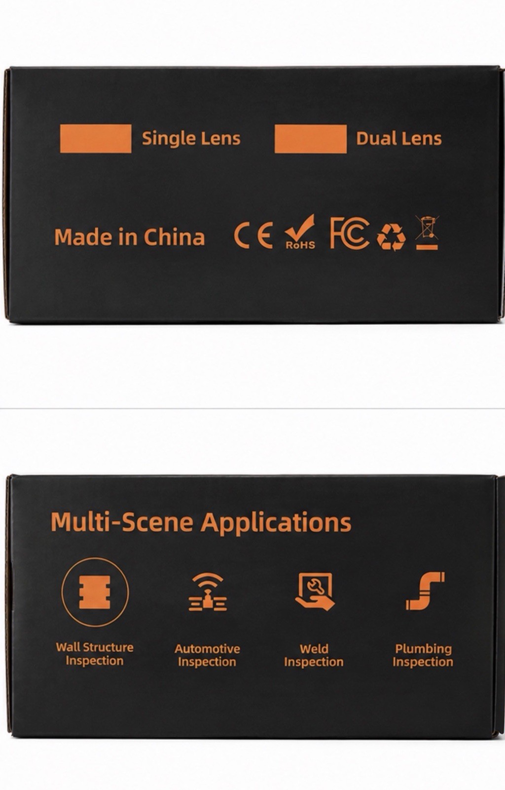 ES01 4.3in LCD 1080P Digital Inspection Camera 8.0mm Semi-Rigid Zoom