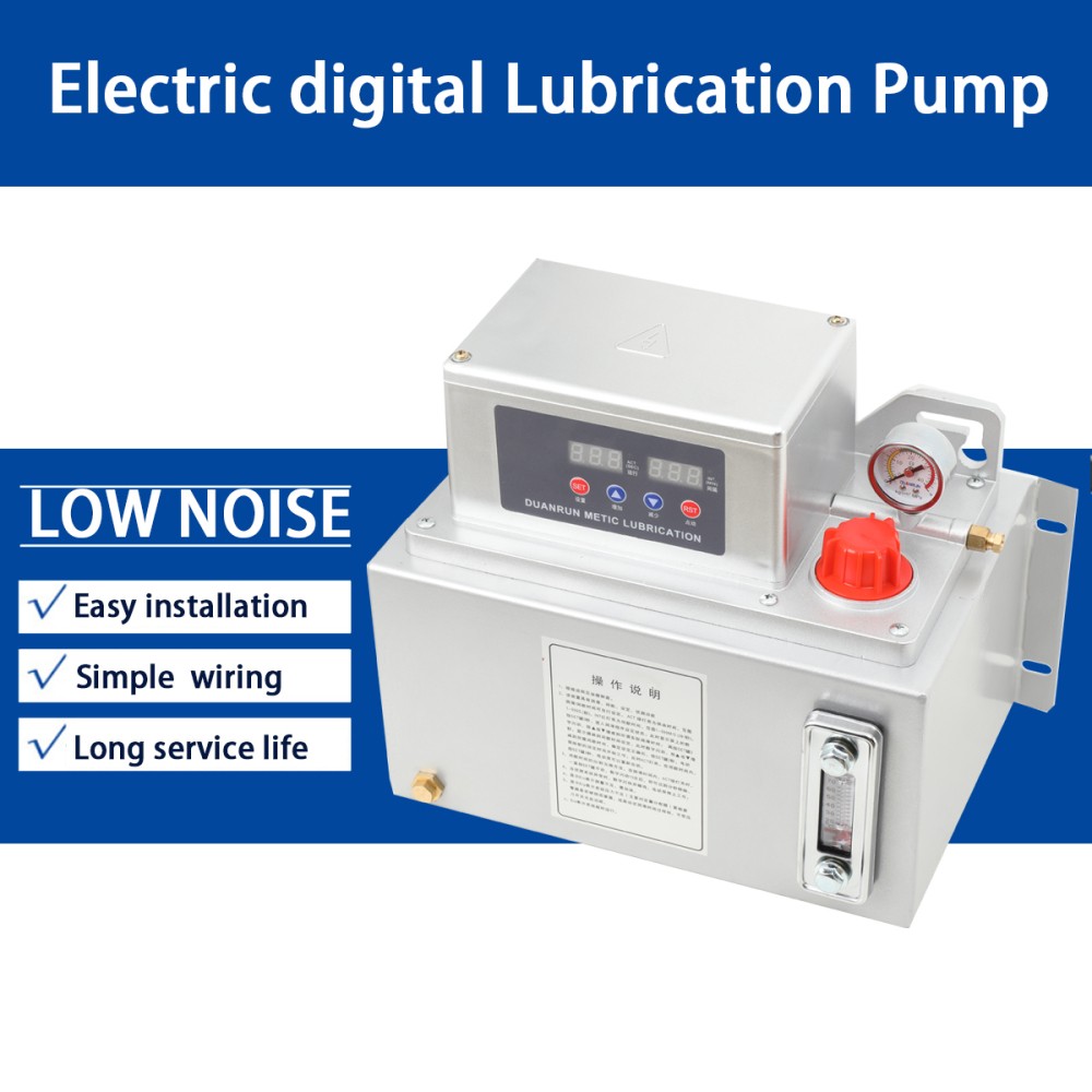 8L Electric Lubrication Pump 150ML/Min Digital Lubricating Oil Pump 110V 25W