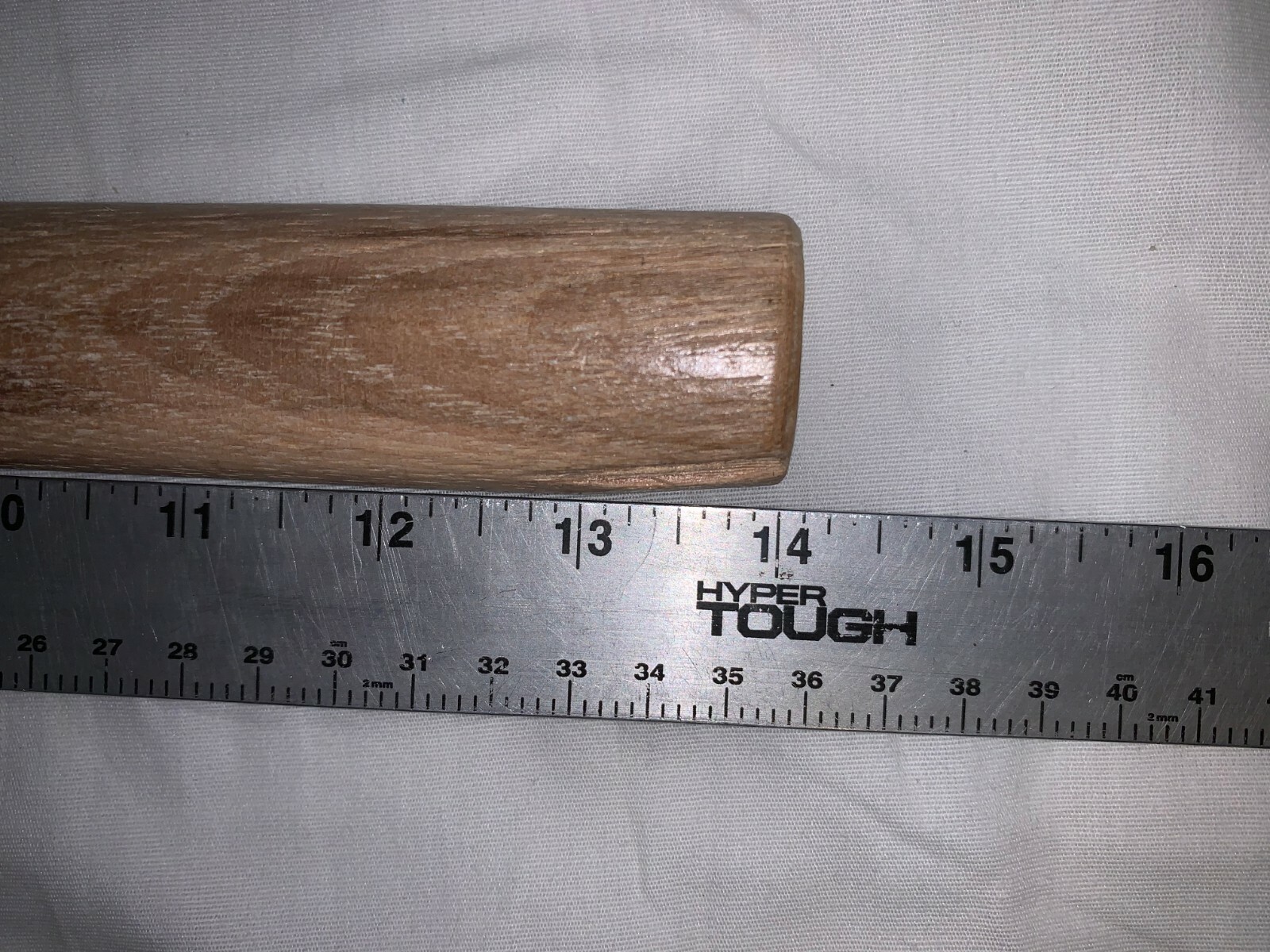 QTY 2 14 INCH NATURAL WOODEN MACHINIST / BALL-PEEN / HAMMER REPLACEMENT HANDLES