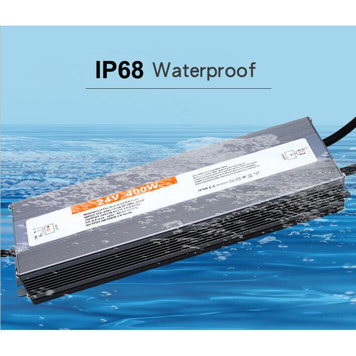AC to DC 12V/24V LED Driver Outdoor Waterproof Transformer Power Supply Adapter