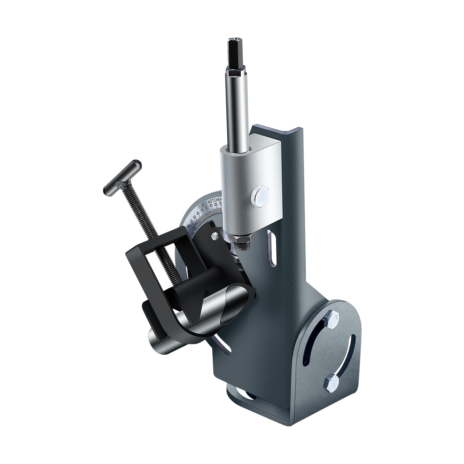 Pipe Notcher 1/2 to 2-inch Tubing Notcher with 0 to 60° Adjustable Angle