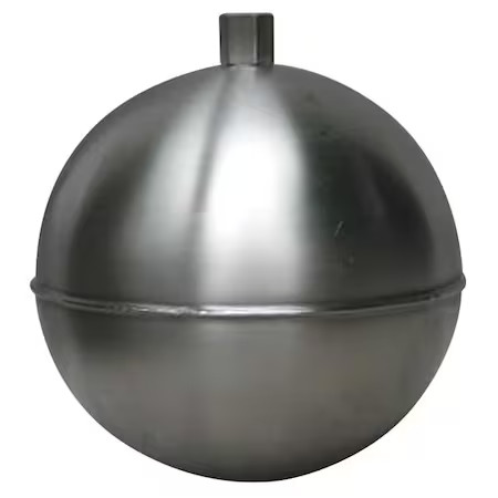 Naugatuck Gr50s419ha Float Ball, Round, Ss, 5 In