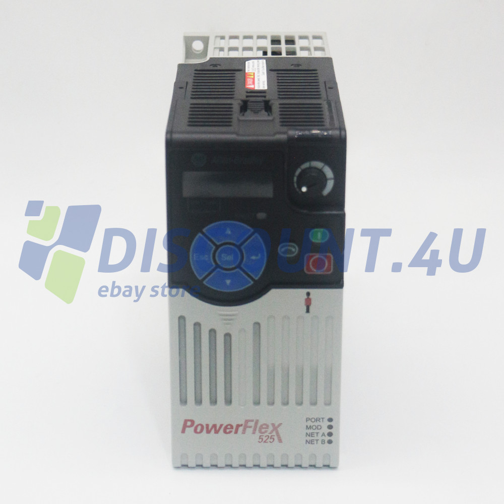 New Sealed Allen Bradley 25B-D2P3N114 /A PowerFlex 525 480V 2.3A 1.0HP IP20 NE