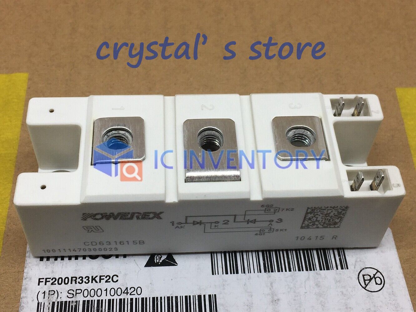 1PCS POWEREX CD631615B Power Module Supply New 100% Quality Guarantee
