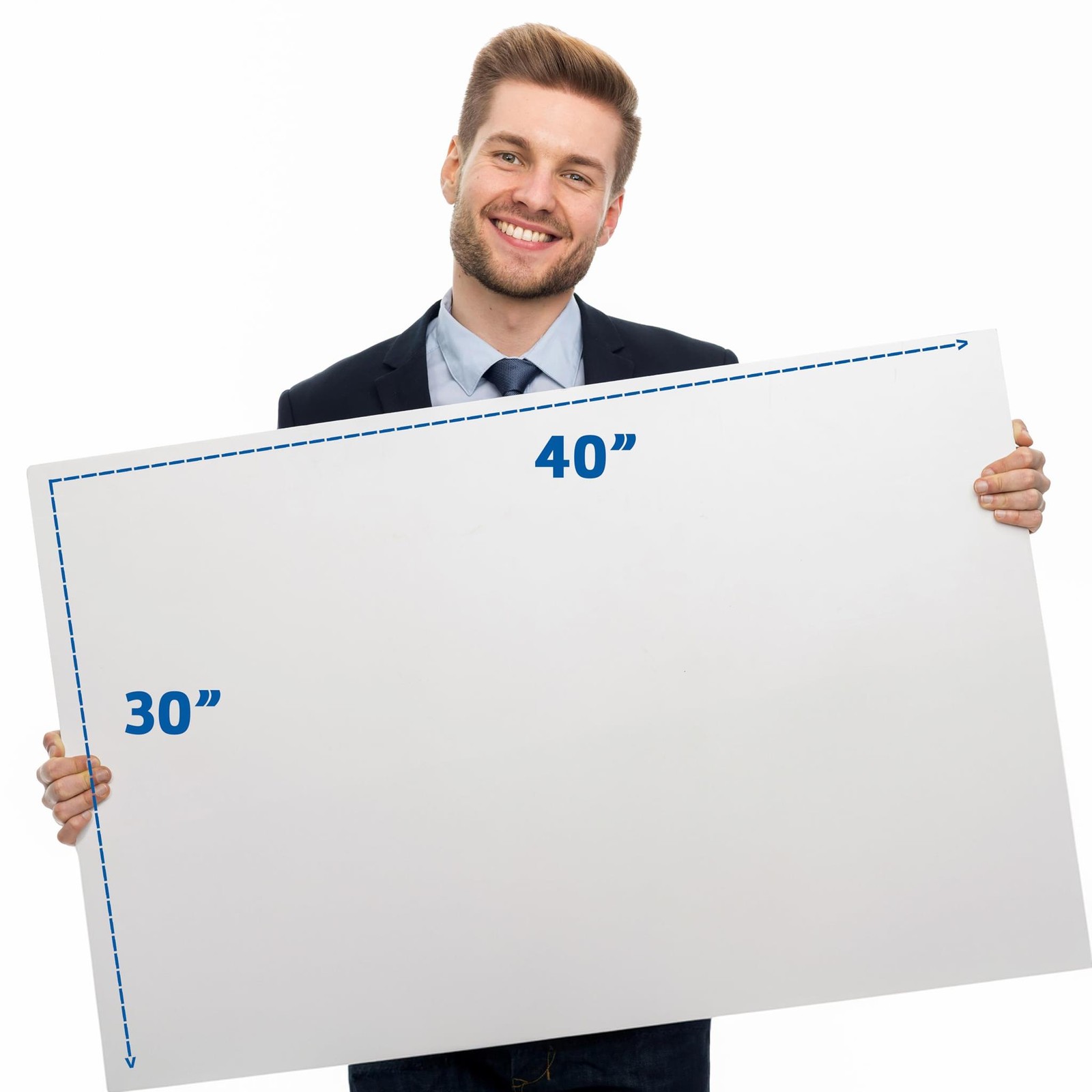 Flipside Products 30″ x 40″ White Foam Board, Arts and Crafts, 3/16″ Thick, Pres