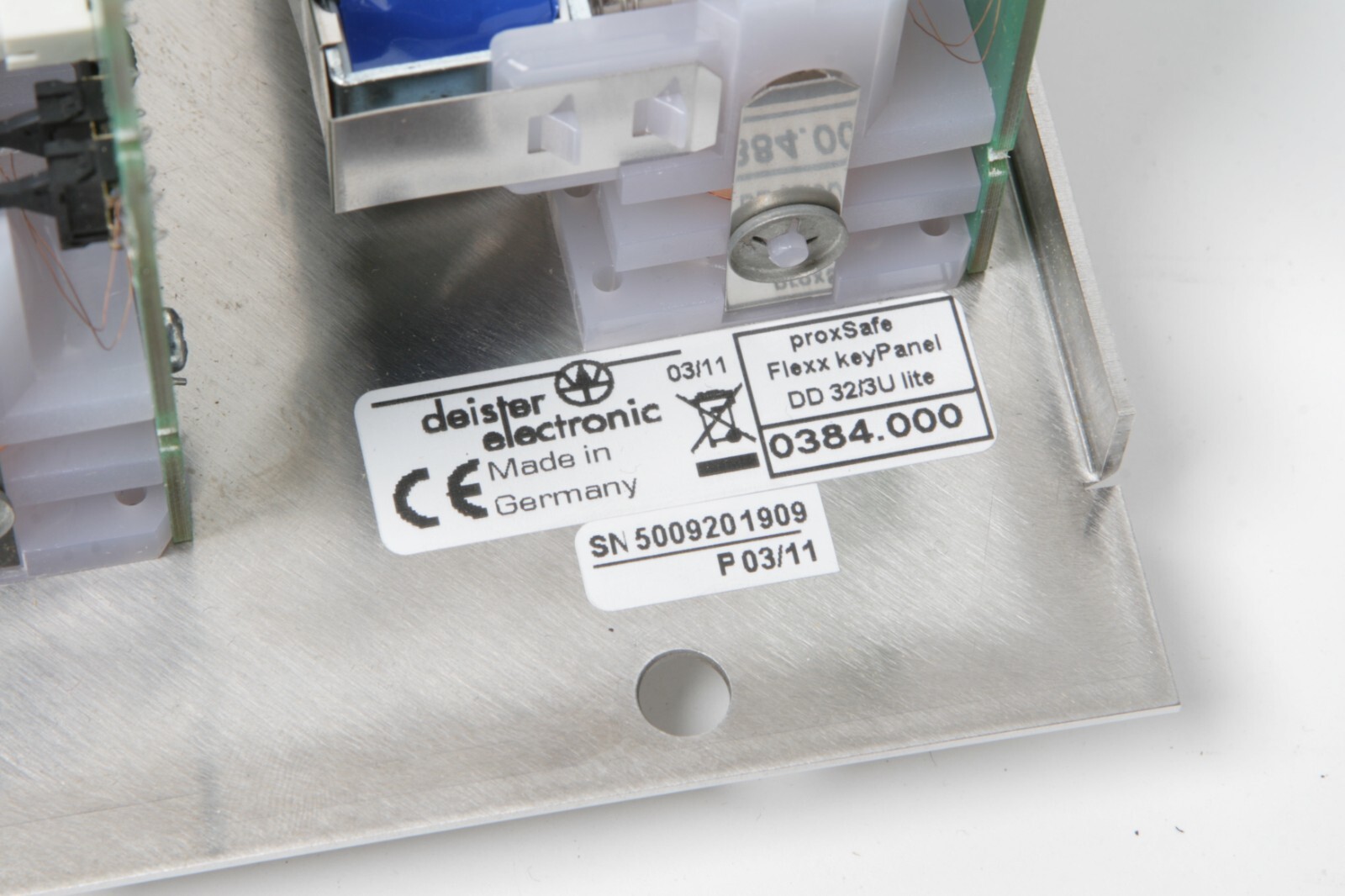Deister proxSafe flexx KeyPanel DD32/3U lite Electronic Key Management