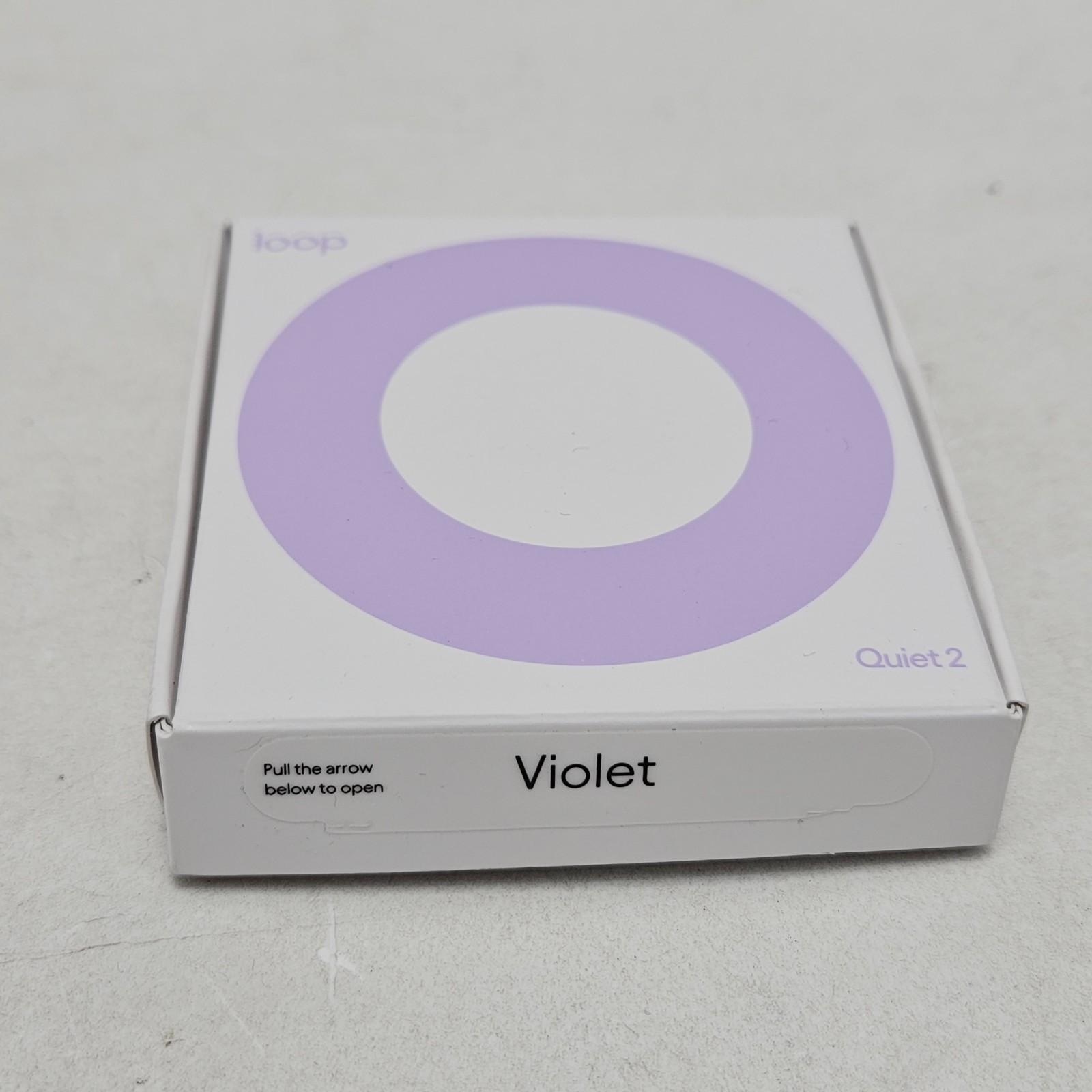Loop Quiet 2 Ear Plugs Violet 24dB SNR Flexible Hearing Protection Customize Fit