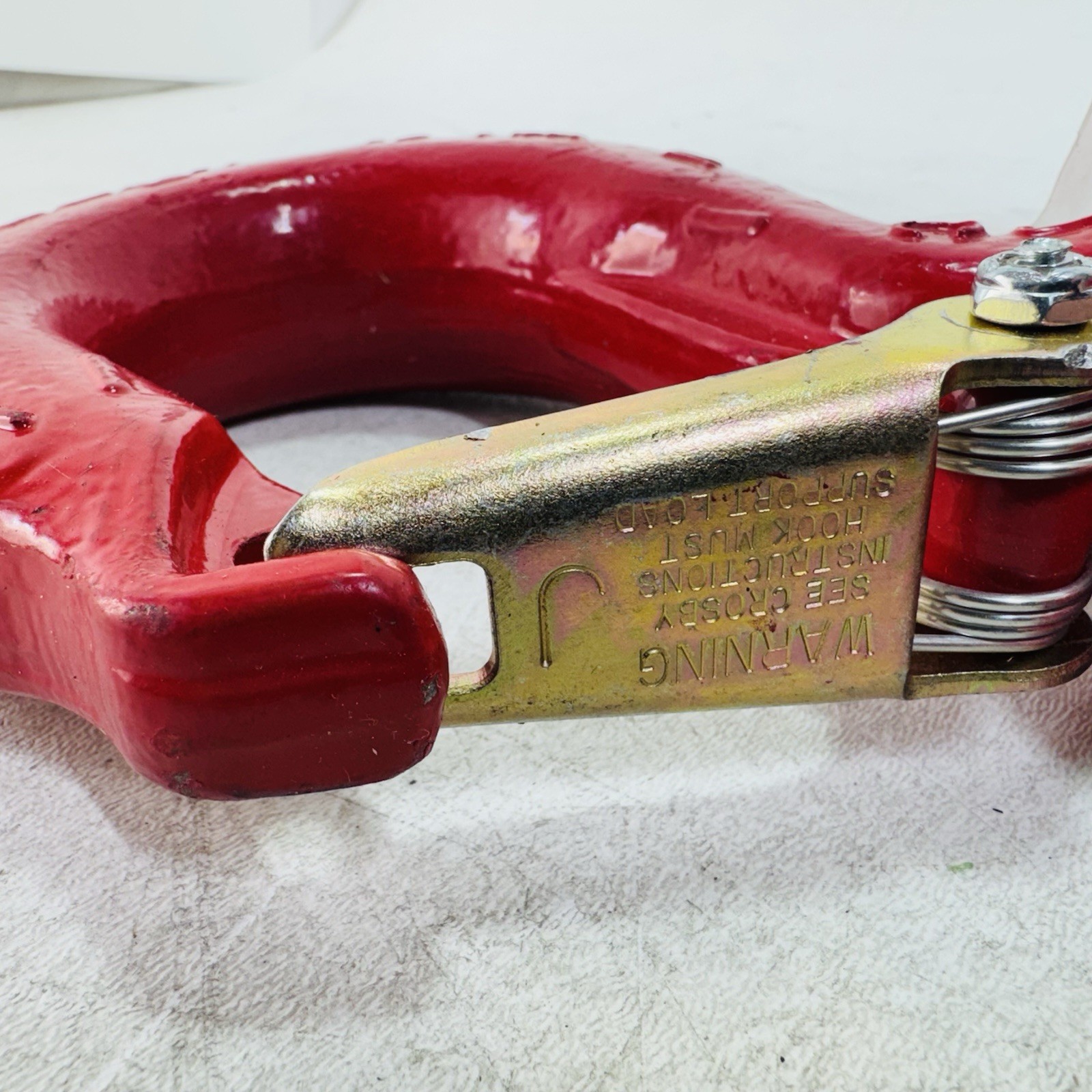 Crosby 0088500 WLL 5T Alloy Swivel Hook w/ Latch 5SH