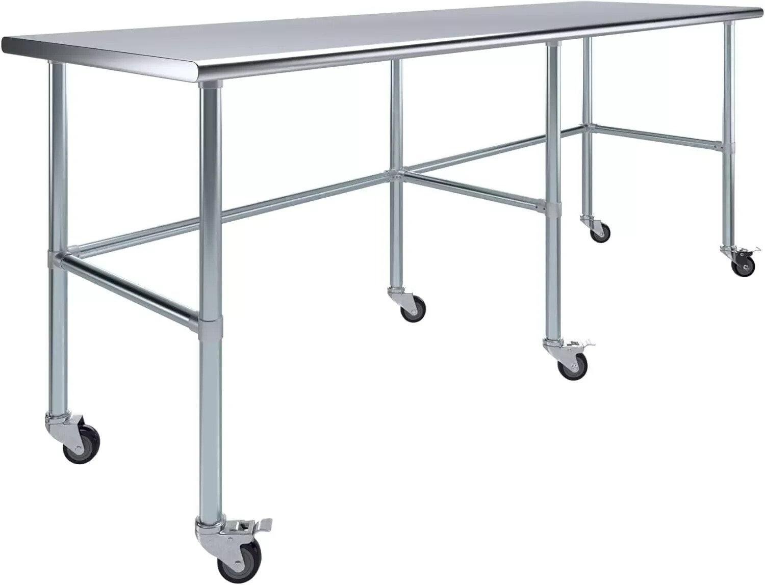 36″x30″ Stainless Steel Kitchen Prep & Work Table, NSF Certified, Open Base
