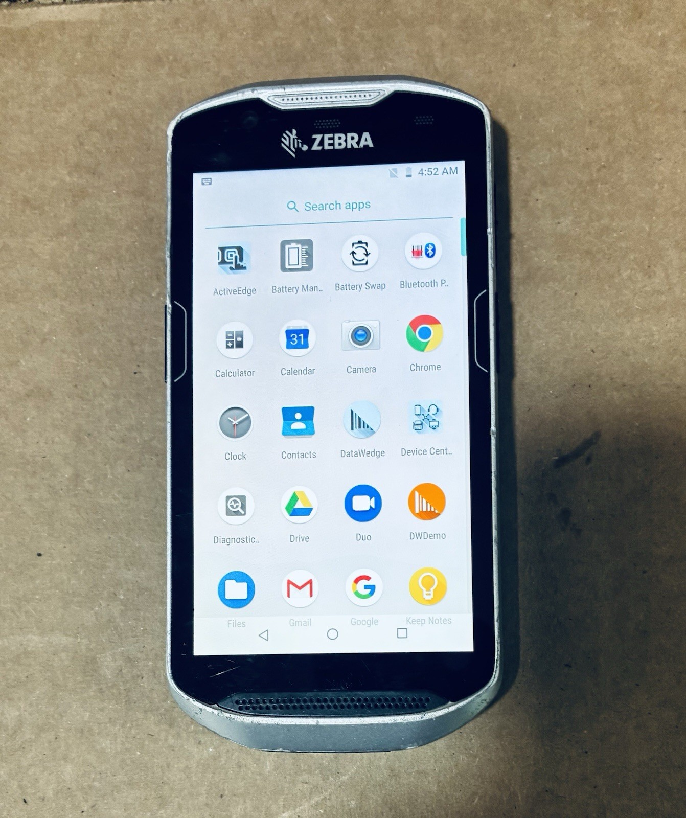 Zebra TC57HO Handheld Mobile Computer Barcode Scanner w/Battery Android 8.1