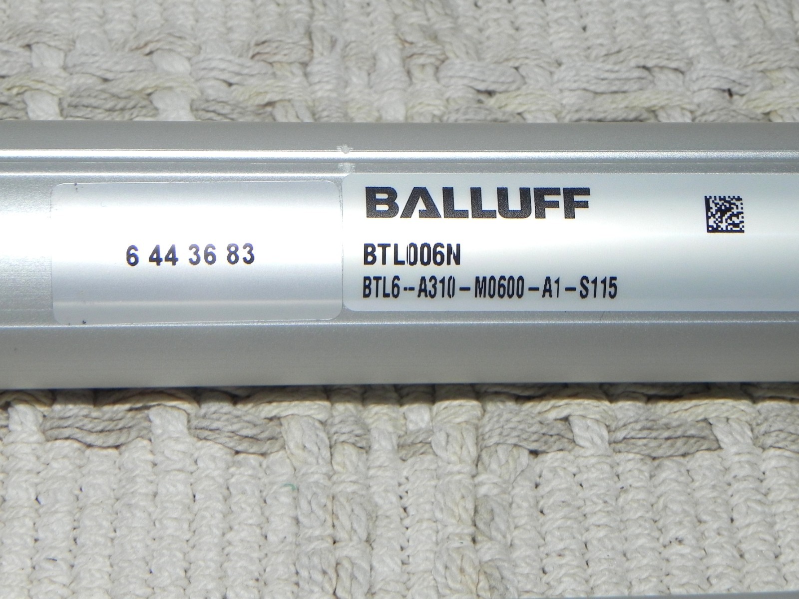 2 Balluff Micro Pulse BTL6-A310-MO600-A11-S115, BTL006N Magnetostrictive linear