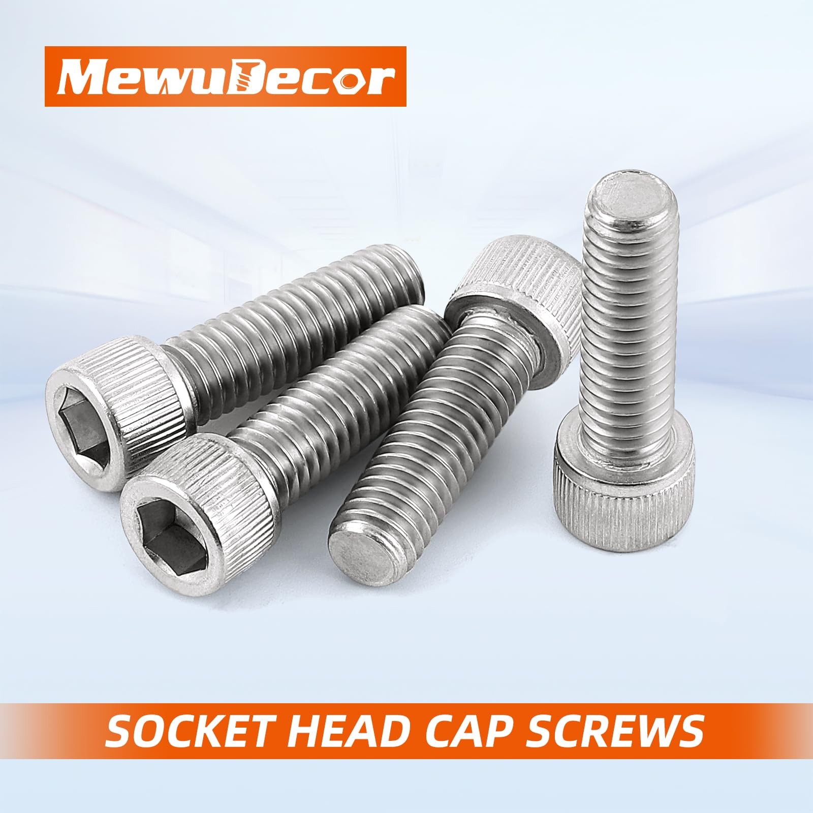 M6-1.0 x 40mm Socket Head Cap Screws Metric, Allen Socket Drive, Stainless St…