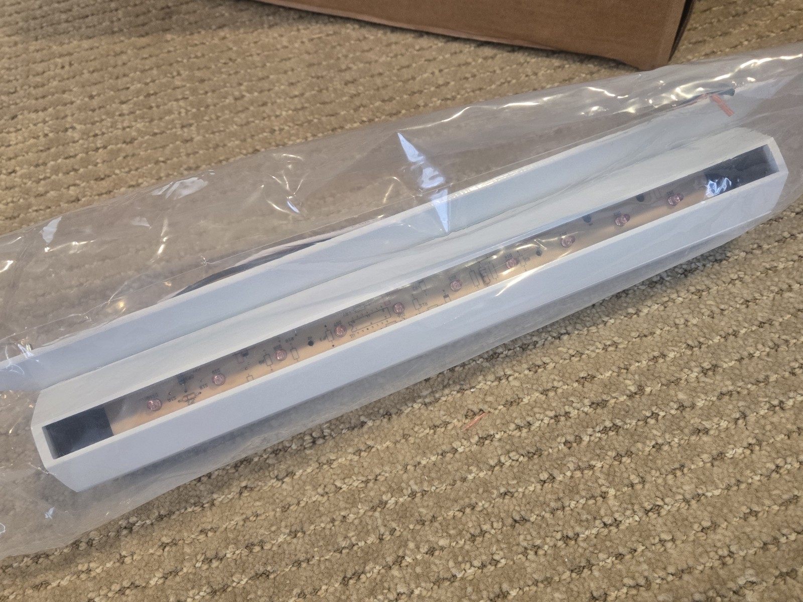 Lot: 2 Isolite AX1-WW Exit Signs – Red Letters/White Housing Wall Surface Mount