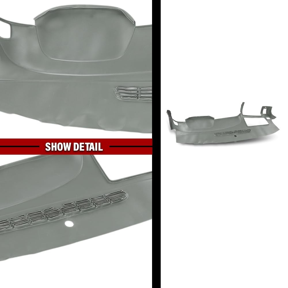 TPE Dash Cover Dashboard Bezel Fit Chevy Silverado (LS,LT or Work Truck)