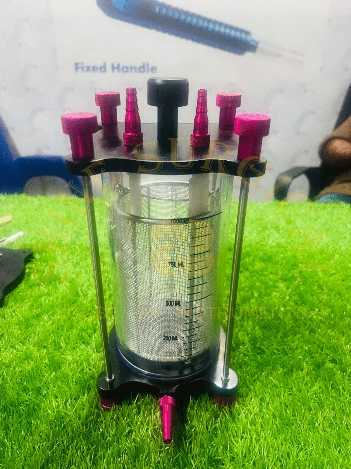 Fat Collection Reusable Canister 1000 ML With Steel Filter