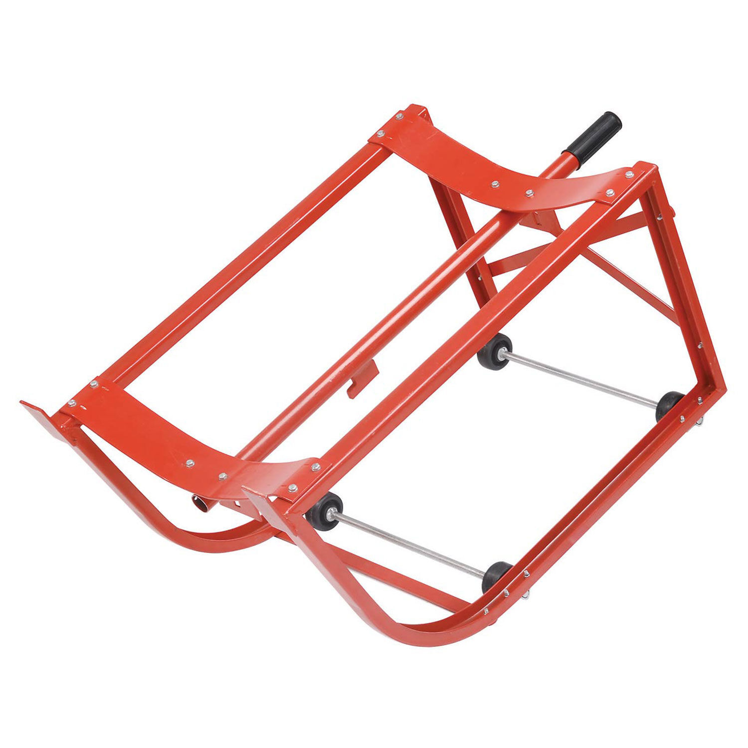 Standard 55 Gallon Drum Cradle with 2-1/2″ Polyolefin Wheels