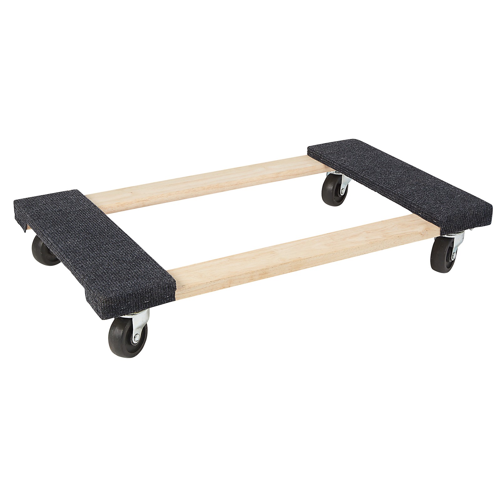 Ironton Carpeted Hardwood Mover’s Dolly, 30in.L x 18in.W, 1000-Lb. Capacity
