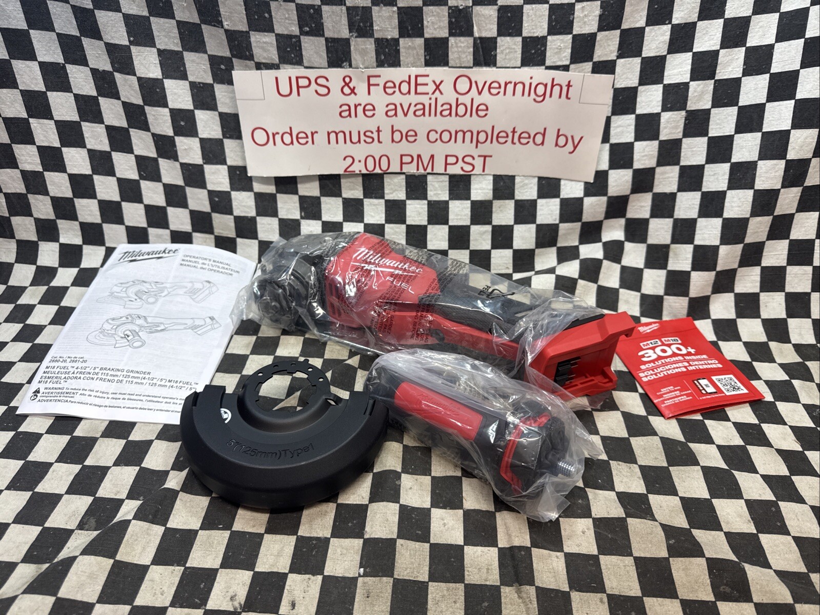 MILWAUKEE Grinder 4 1/2″, 5″ Wheel Dia, 2880-20, 800TW1, SHIPSAMEDAY