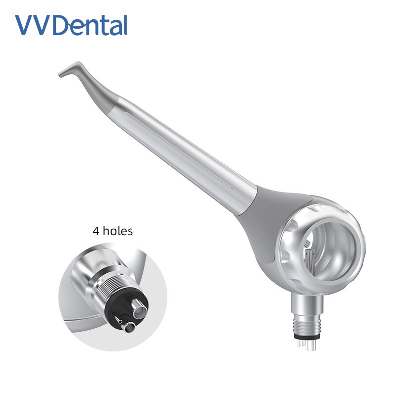 2/4 Holes Dental Air Flow Teeth Polishing Polisher Handpiece Hygiene Prophy Jet