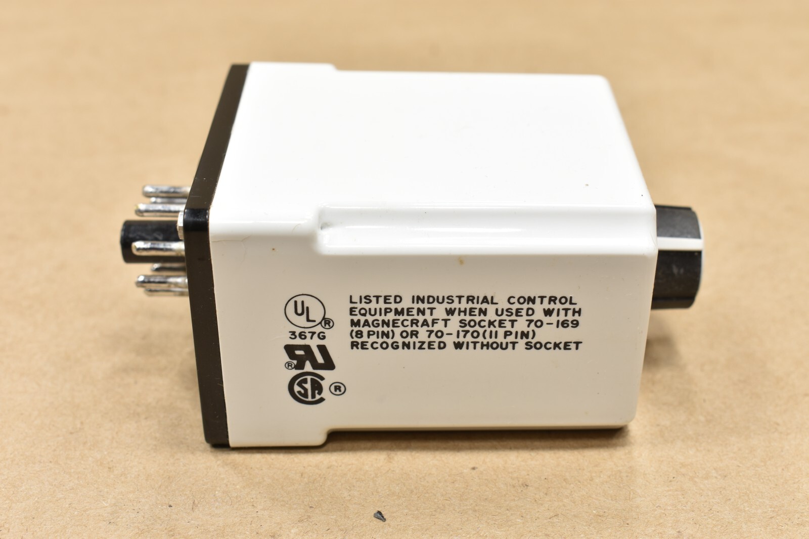 Magnecraft W211ACPSOX-60 Plug-in Time Delay Relay 1-15 Min 10A Coil 120V 50/60Hz