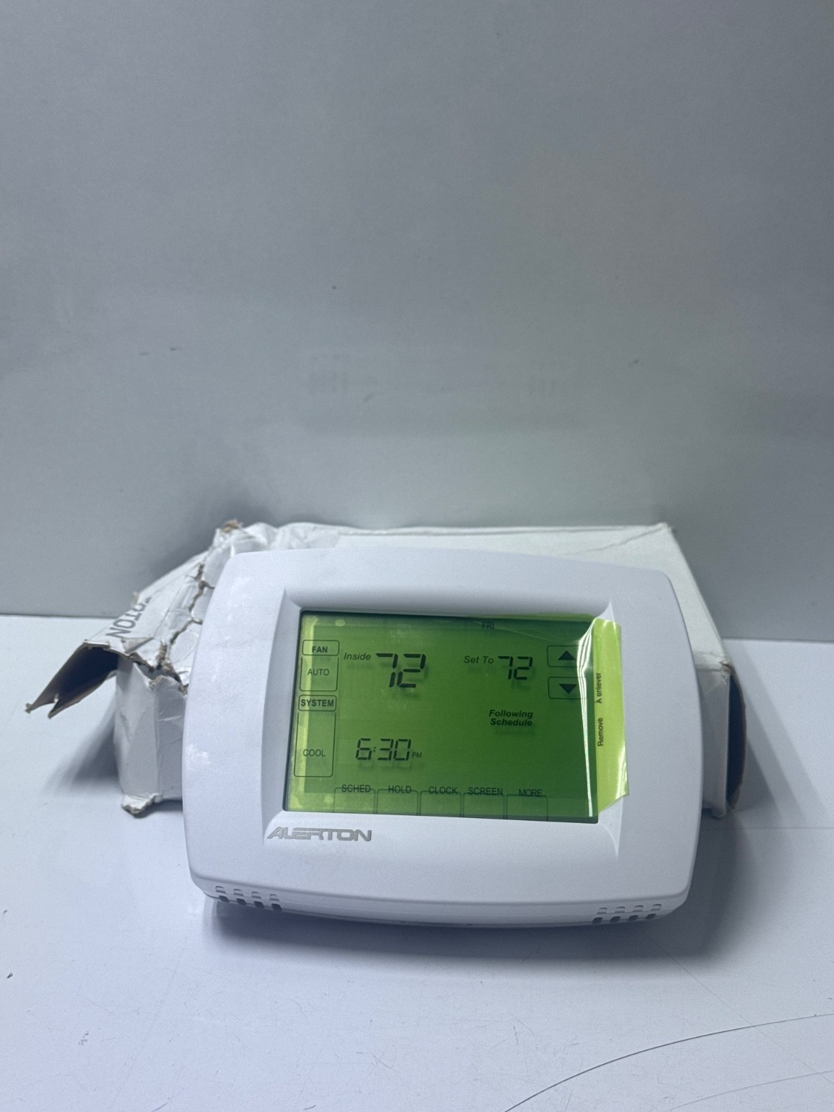 Alerton VLD-362-FF Temperature Sensing Control Display Unit (damged box)