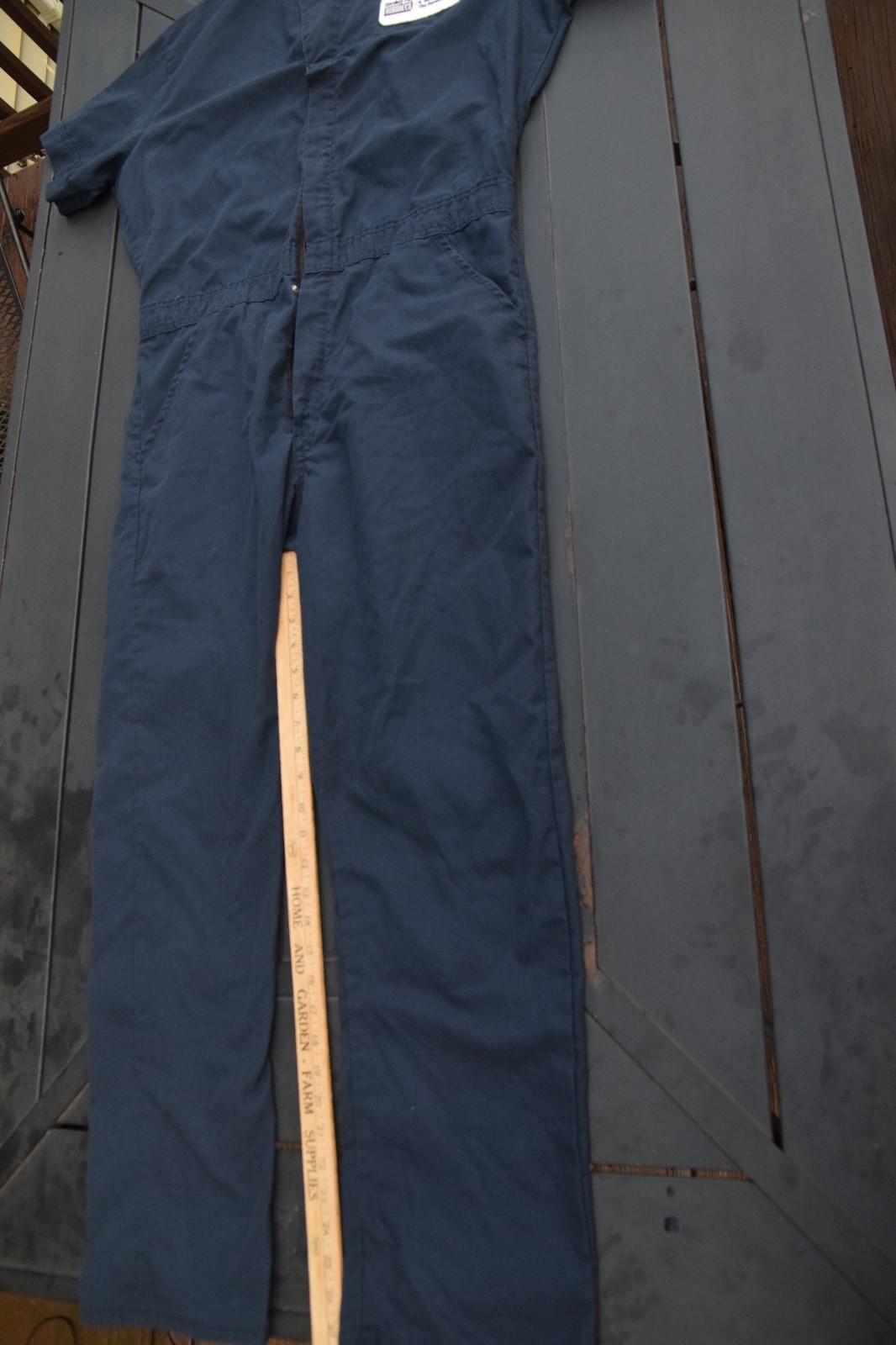 Vtg Cintas Hershey’s short sleeve workwear coverall Overalls Large Regular