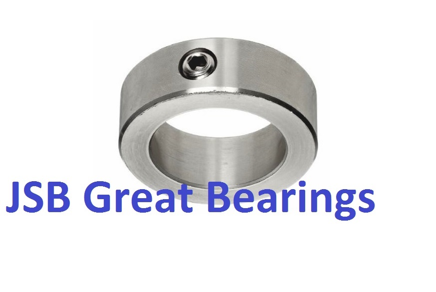 (Qty.100) 1 shaft set screw solid steel collar stop zinc plated 1 inch collars