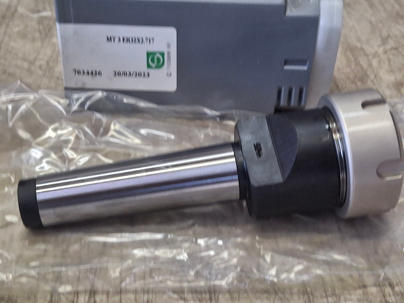 Iscar 4501813 ER32 Collet Chuck Holder MT 3 ER32X2.717 Made in Israel