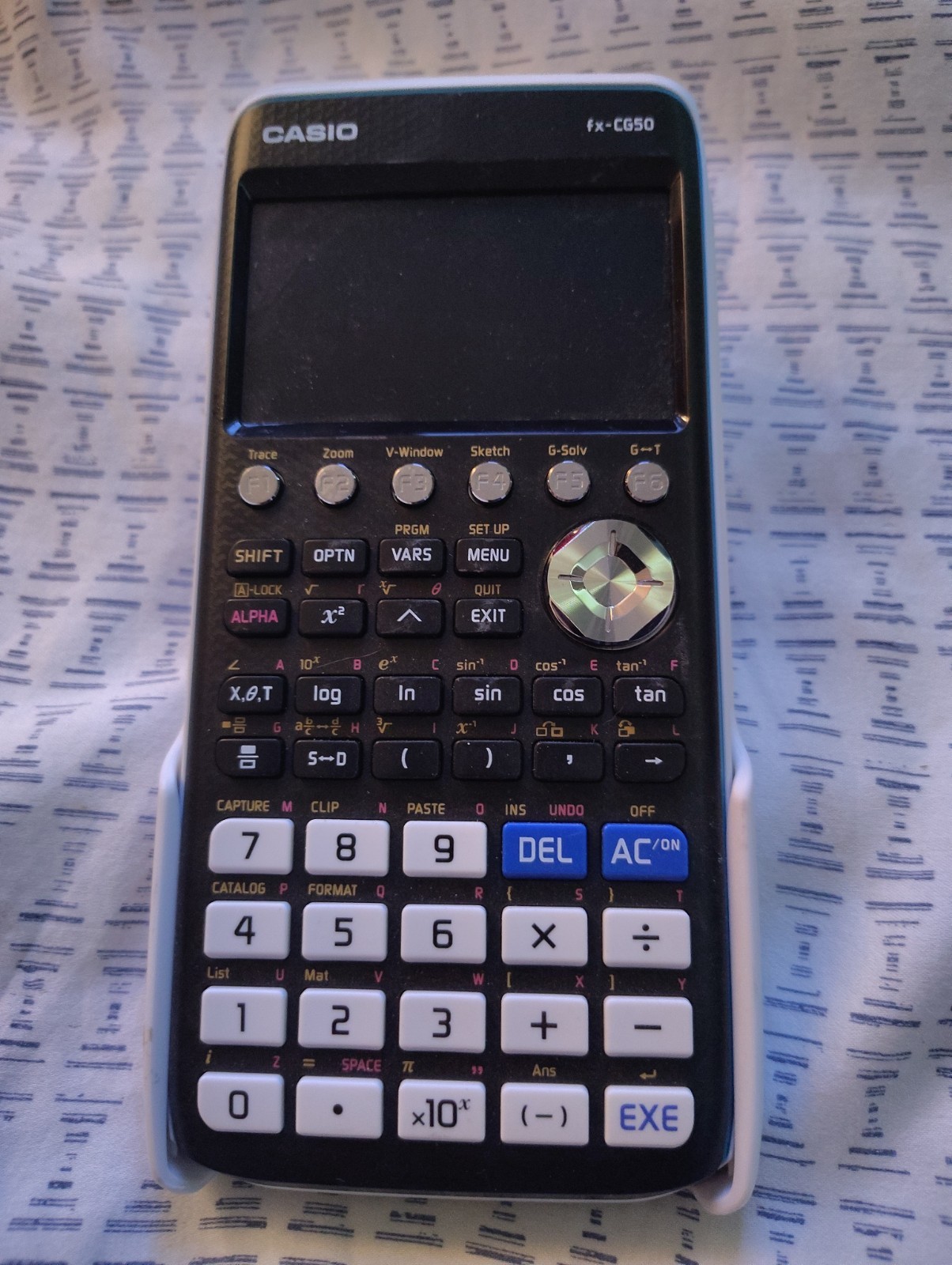 Used CASIO fx-CG50 scientific calculator Color Display USB Japan with case.
