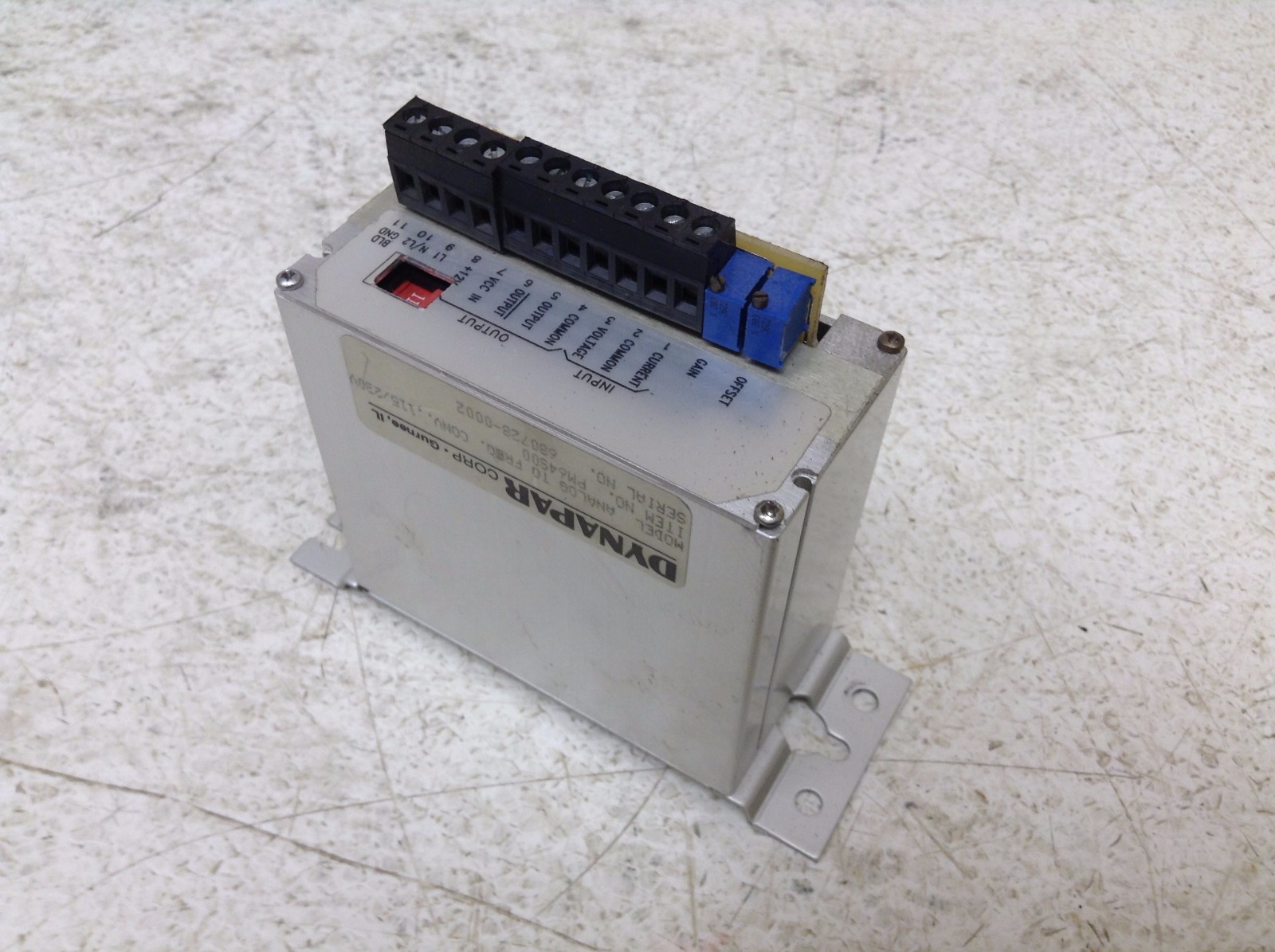 Dynapar PM64S00 Analog to Frequency Converter 115/230 V
