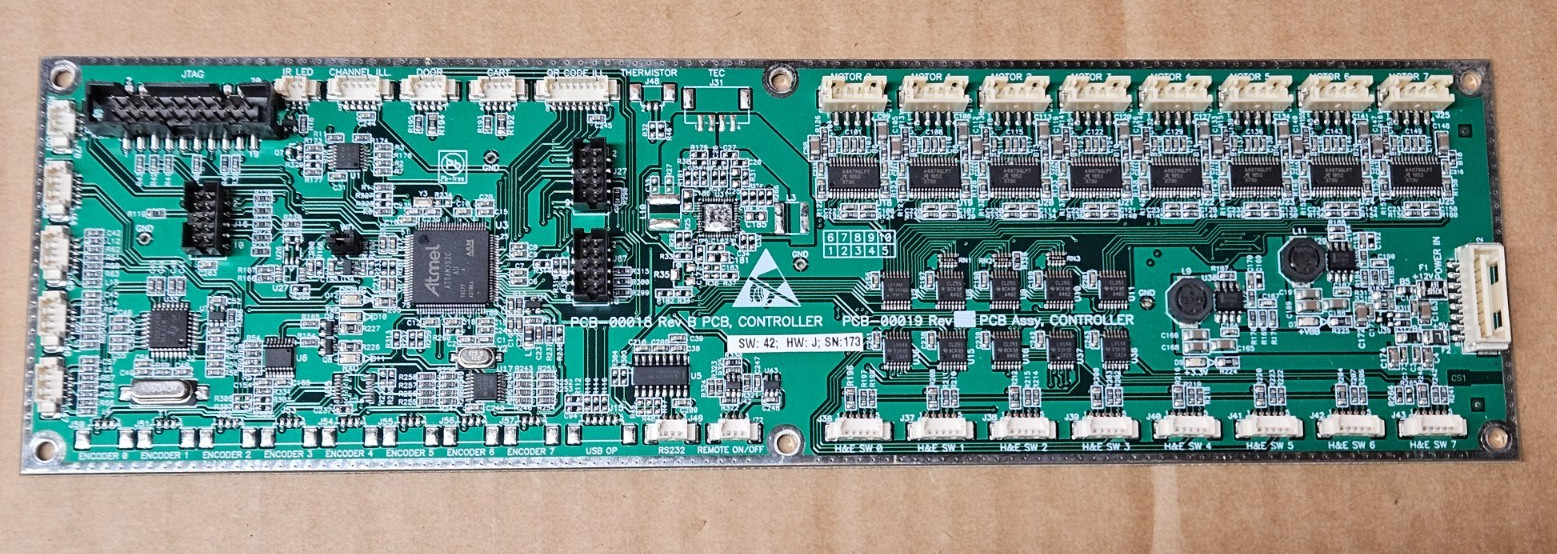 Accellix Analyzer Controller PCB Assembly PCB-00018 Rev B SW 42 HW J SN 173