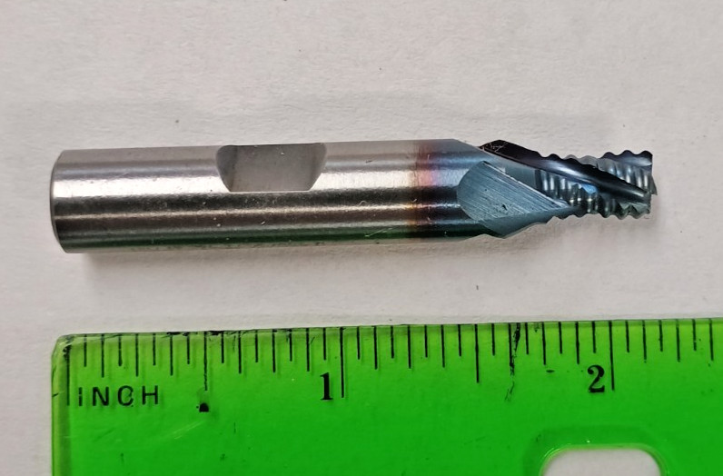 Hertel 1/4 x 3/8 x 3/8 x 2 M-42 Cobalt Roughing End Mill CC Spain