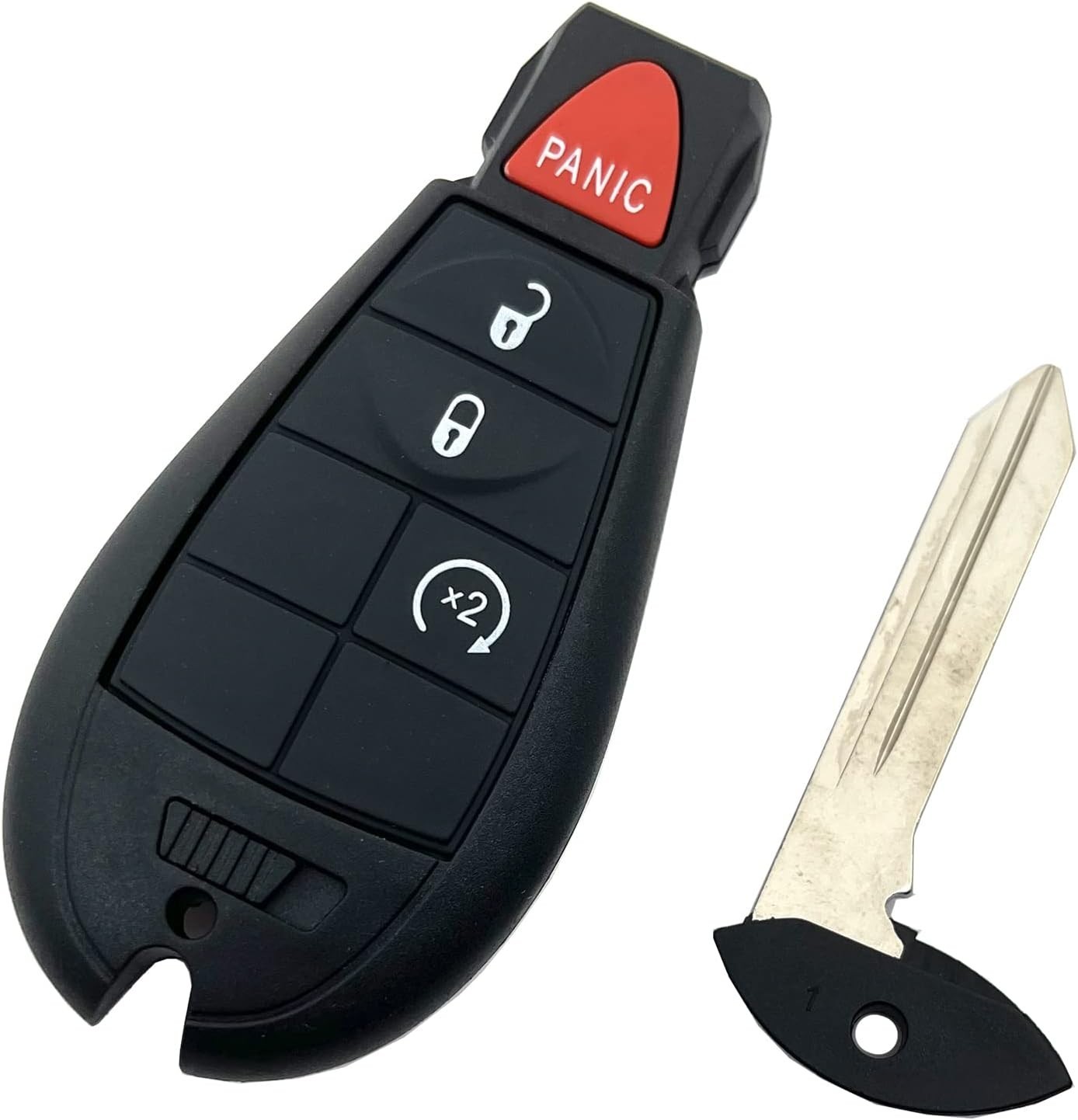 llave de 2009 – 2012 para Dodge Ram 1500 2500 3500 Control remoto SIN corte