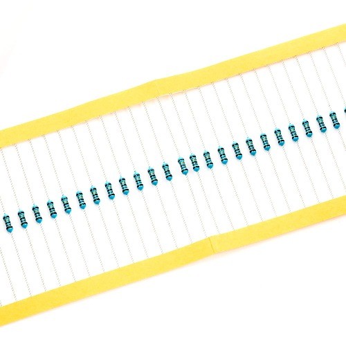 100pcs 1/4W 0.25W 18 ohm Metal Film Fixed Resistor 0.01 1 Tolerance 18R MF