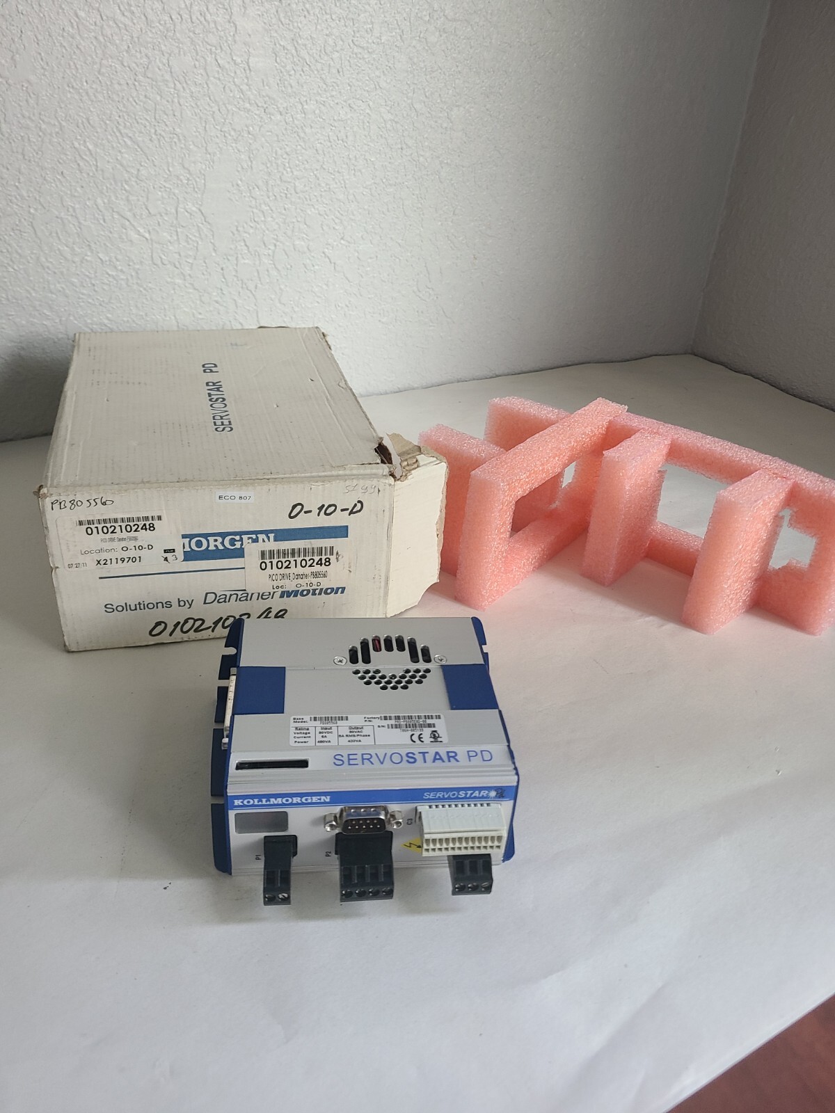 Kollmorgen PB805560 ServoStar PD Pico Drive PRD-PB805E0D-00 , NOS/open Box
