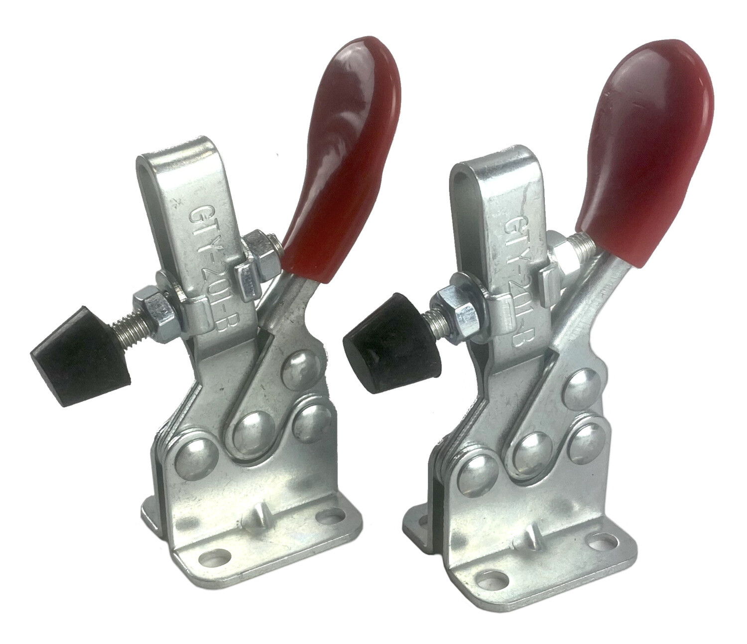 2-Pack Quick Release TOGGLE CLAMPS Stainless Steel 220 lb Capacity GTY-201-B