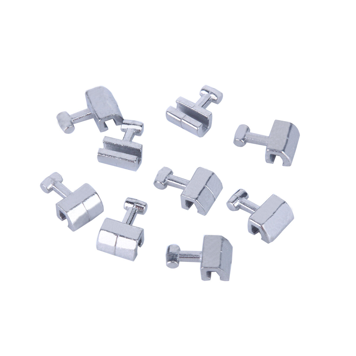 10PCS/Pack AZDENT Dental Orthodontic Short Type Crimpable Hook for Arch Wire