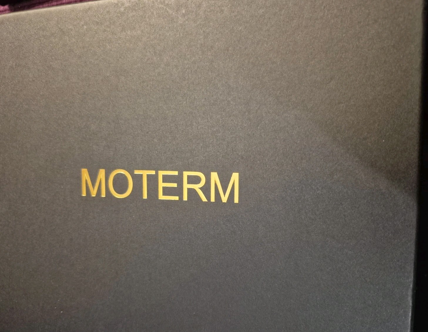 Moterm A5 Veg Tan Cover in Espresso with dust bag and original box