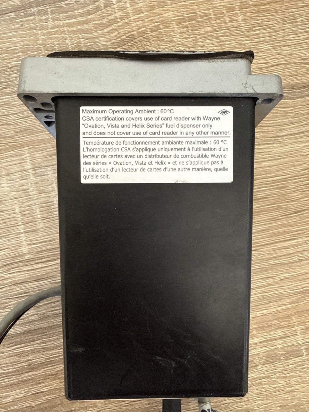Nidec Sankyo ICM330 Wayne WU011955-0001 Secure Card Reader READ!!