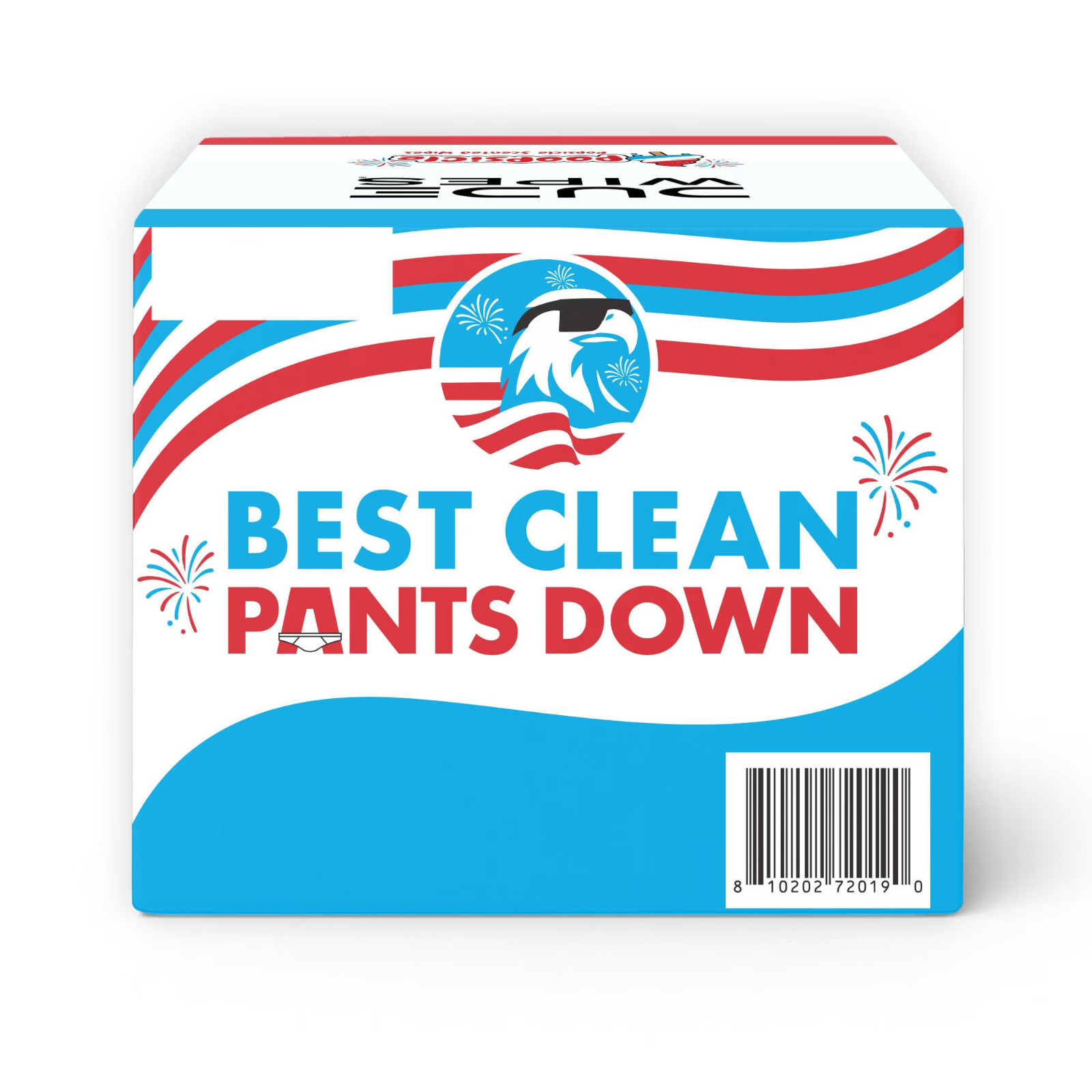 DUDE Wipes XL Flushable Wipes, POOPsicle Scent, 384 Count– Extra-Large Flushable