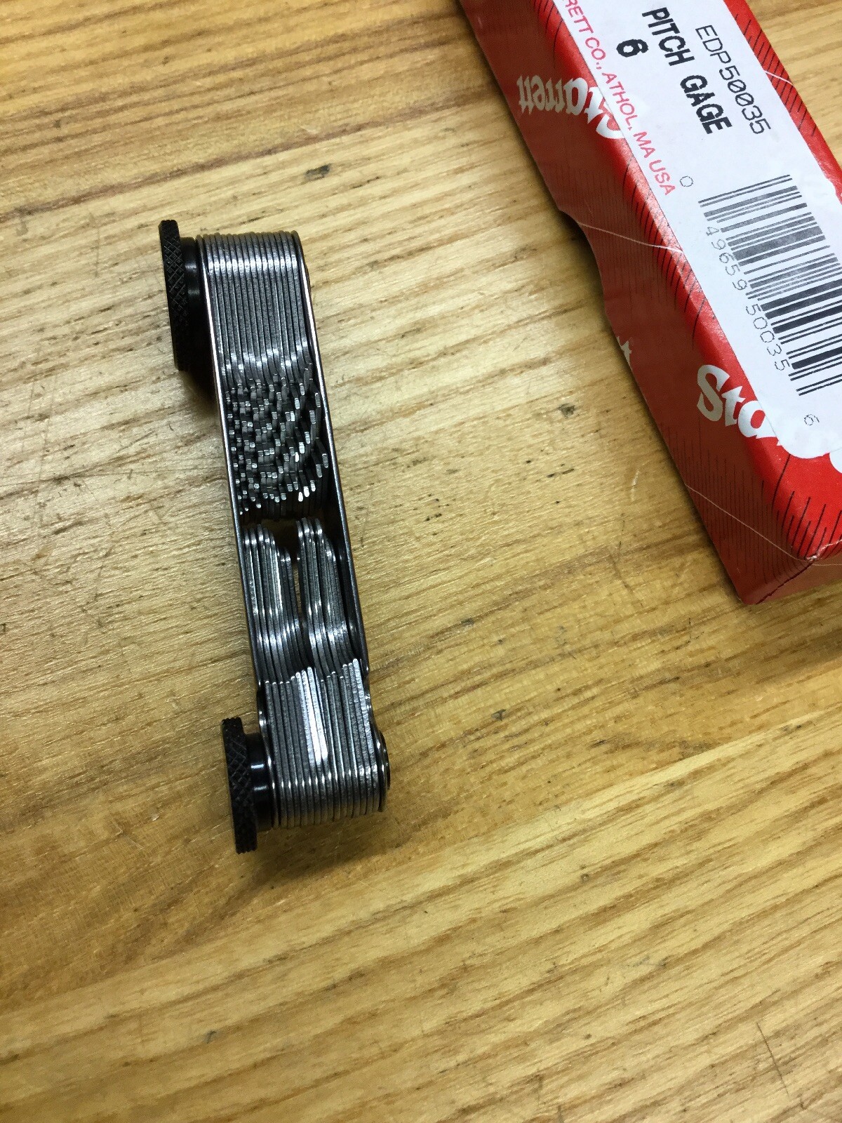 STARRETT 6 50035 SCREW PITCH GAGE NEW