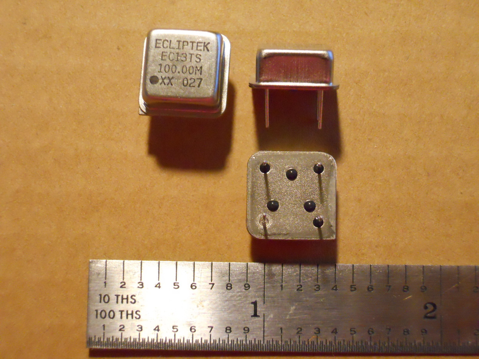 1/EA ECLIPTEK 100.00MHz 100MHz 100M Crystal Clock Oscillator XTAL EC13TS NEW