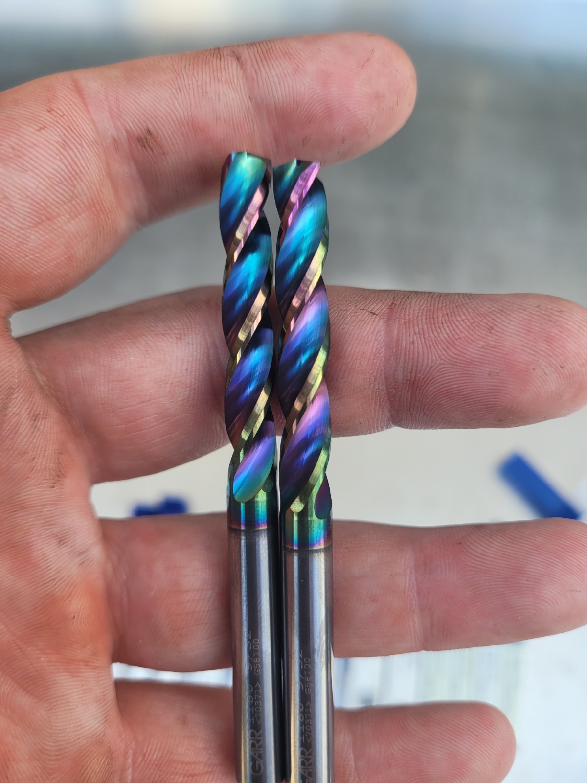 Tool Lot (Carbide Drills And End Mills)