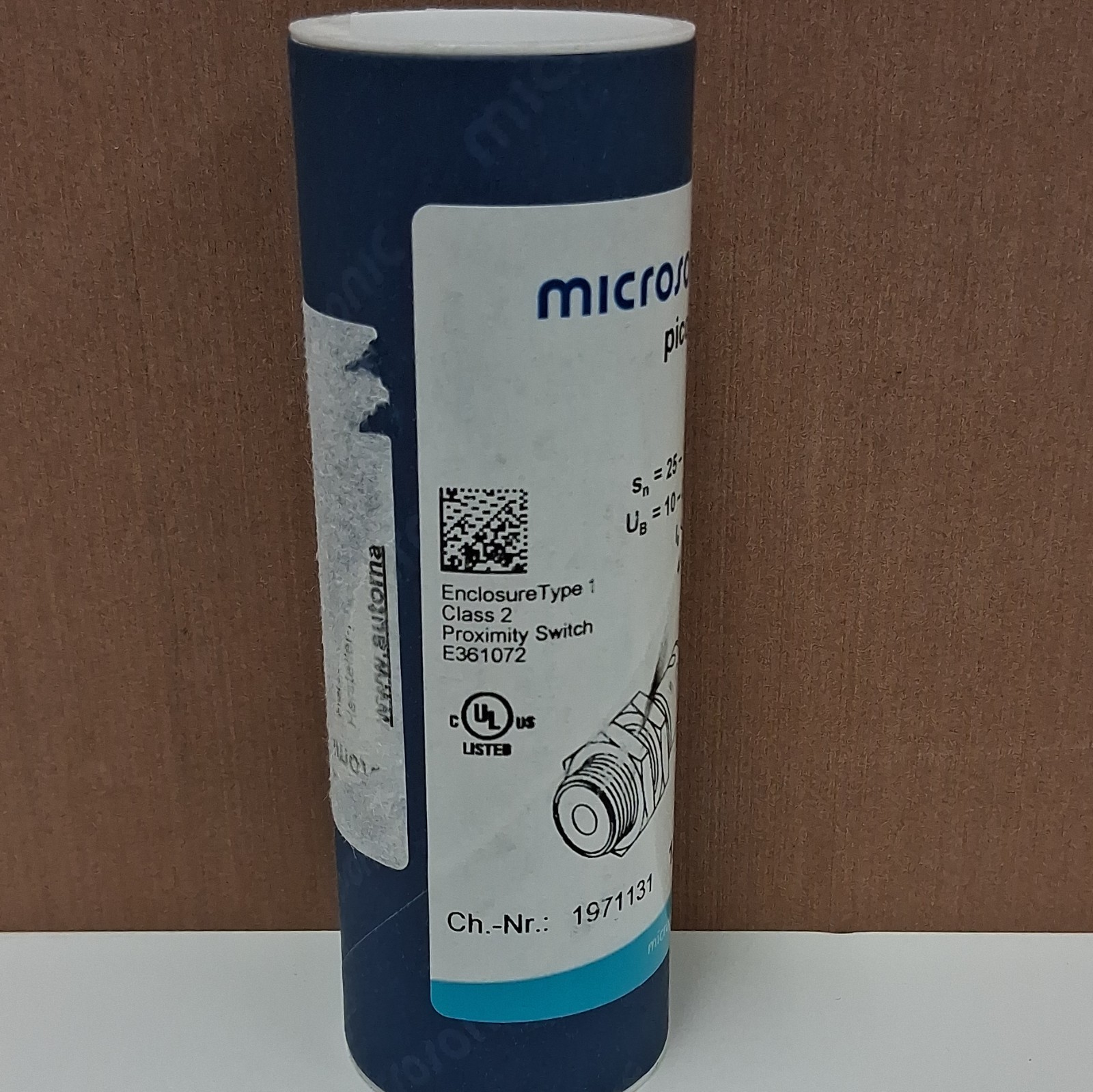 microsonic pico+15/I Ultrasonic Proximity Sensor 25-150mm 10-30V DC 4-20mA